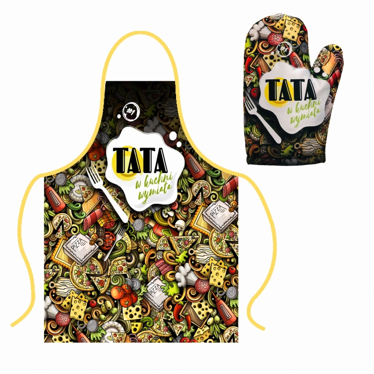 komplet fartusz rękawica tata jajko.jpg