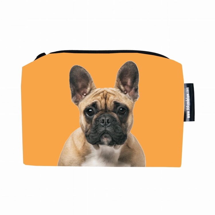 kosmetyczka buldog jasny pomarańcz.jpg