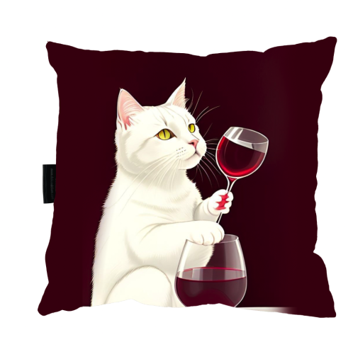 poduszka kot biały wino zdj.png