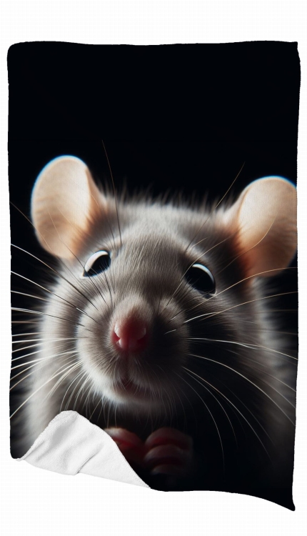 ręcznik szczur czarny.jpg